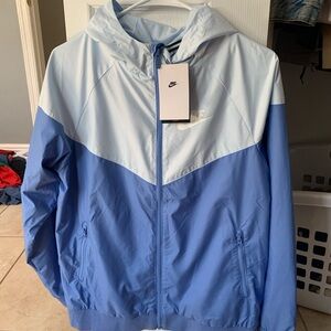 Nike Light and Dark Blue Jacket